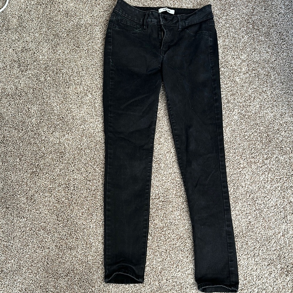 Refuge size 2 Black Skinny Jeans